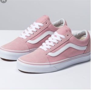 Pink old school vans